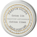 Coton Lin / Cotton Linen / コットンリネンの香り (Solid Perfume) by Senteur et Beauté - Plaisir des Sens