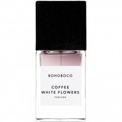 Coffee White Flowers by Bohoboco
